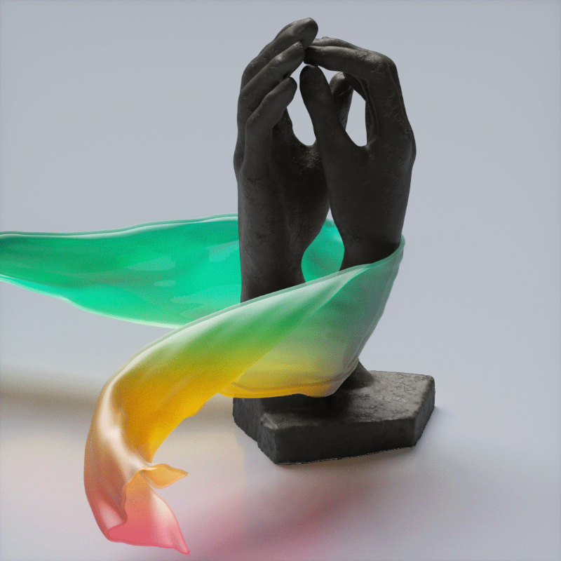 Hand of colors #1 static token preview