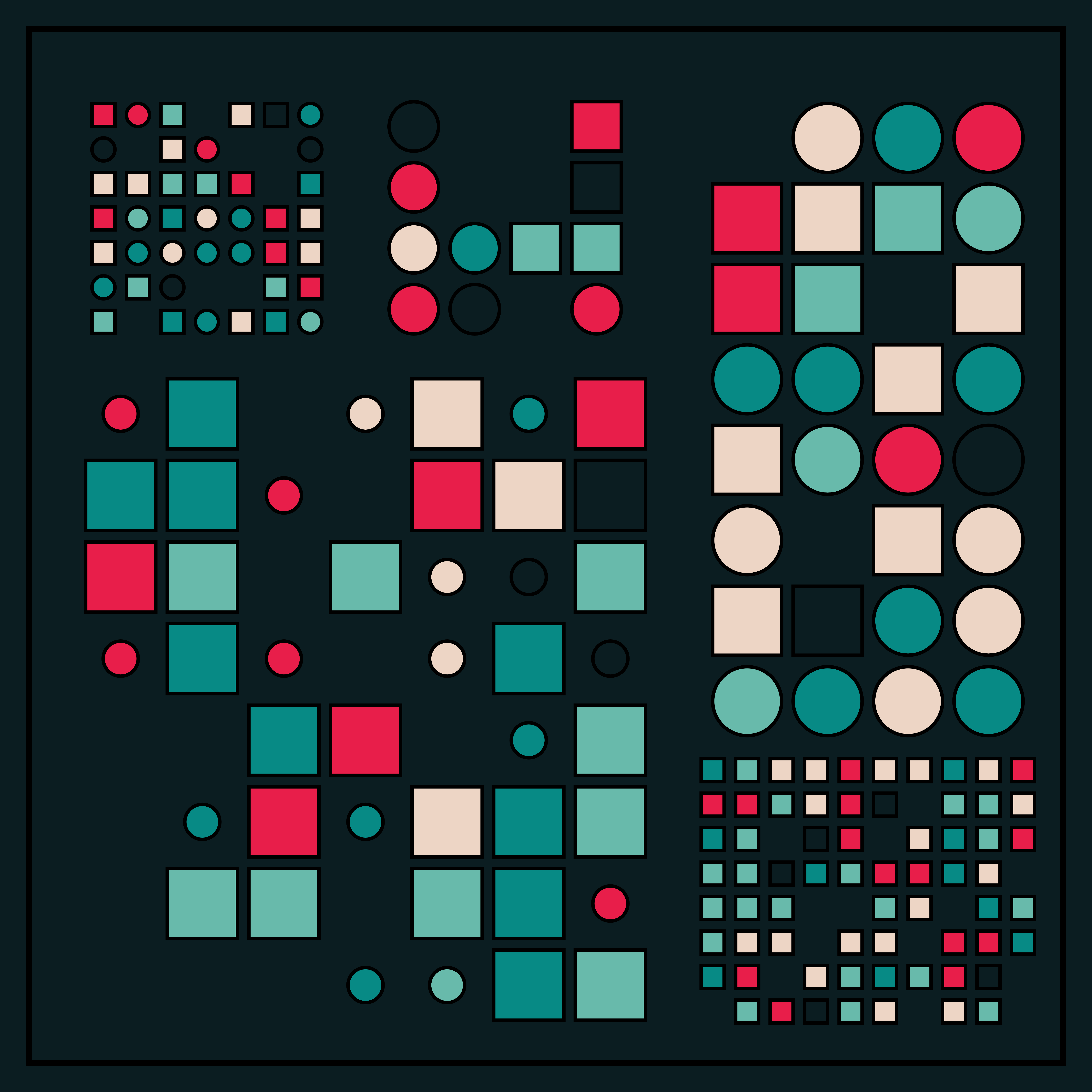 Bauhaus Study III #7 static token preview