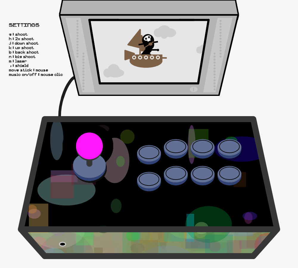 Arcade stick #20 static token preview