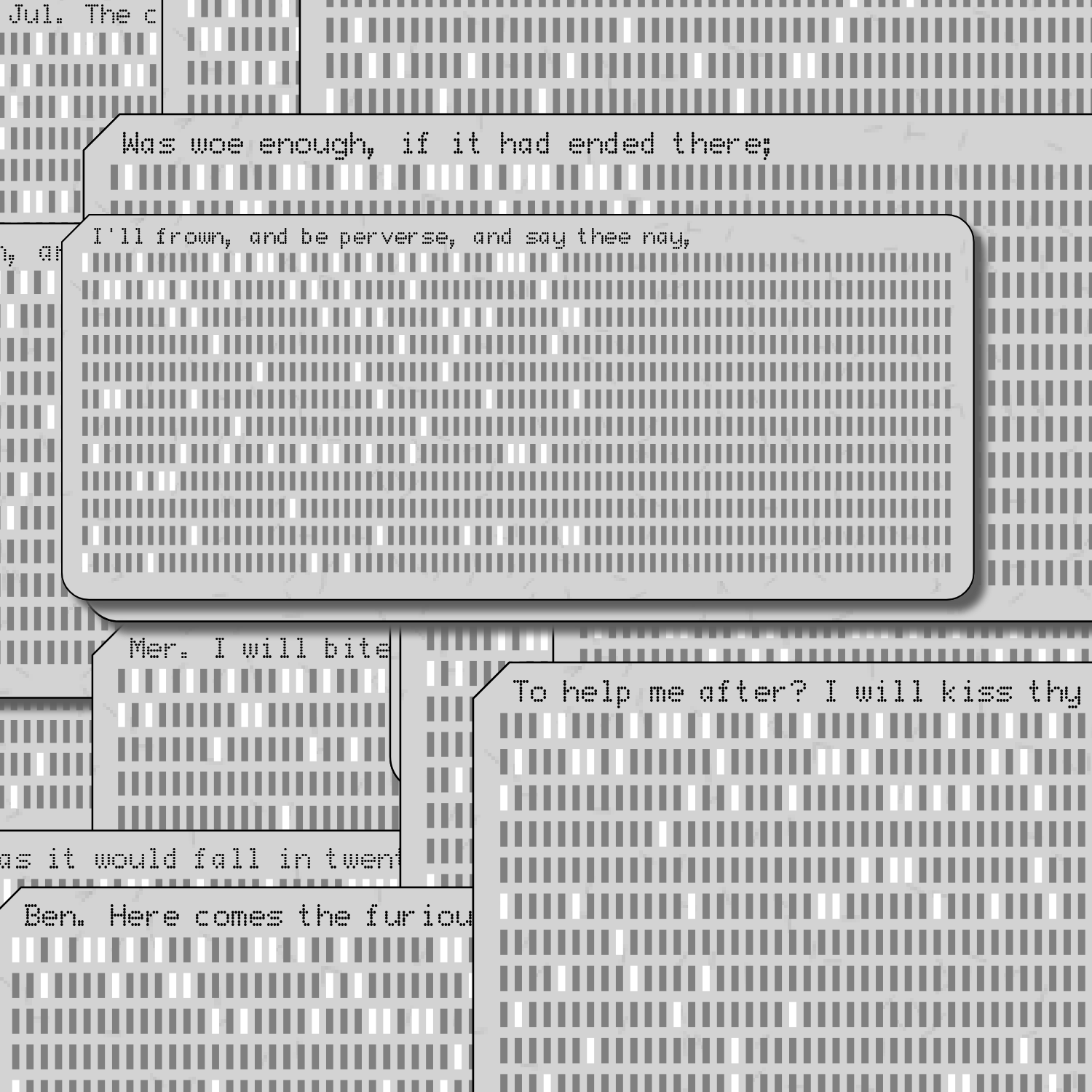 Romeo and Juliet on Punched Cards (Free) #18 static token preview