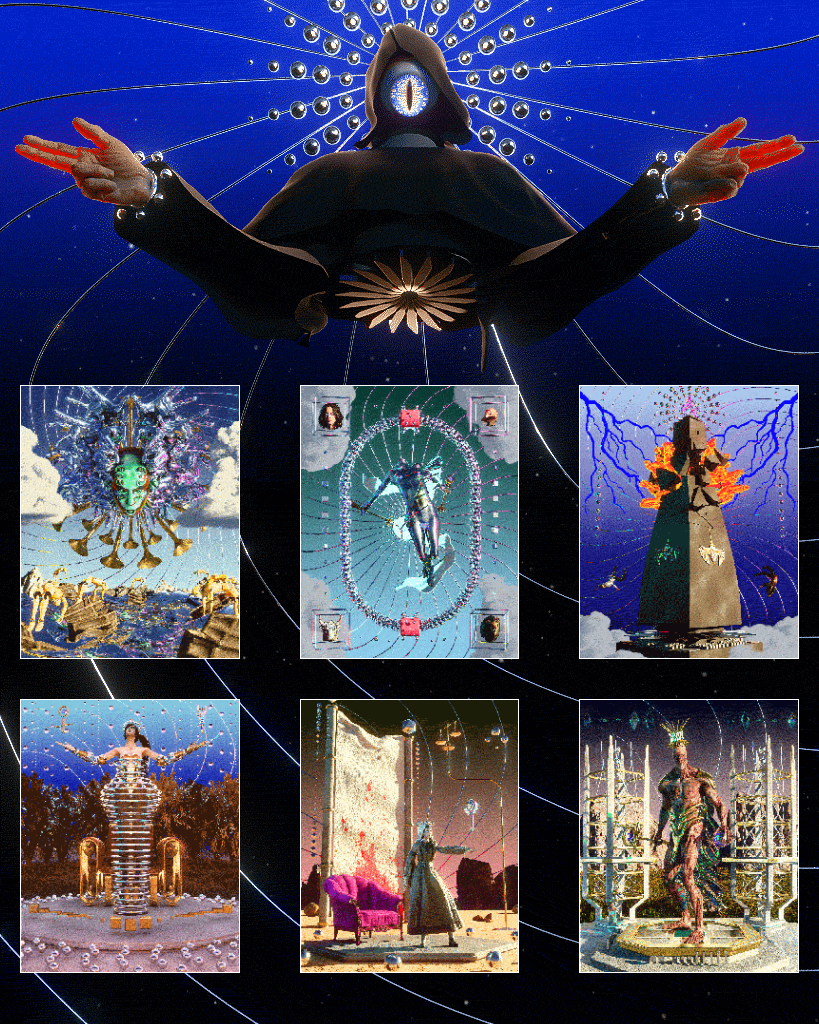 psychotarot generative divination #16 static token preview
