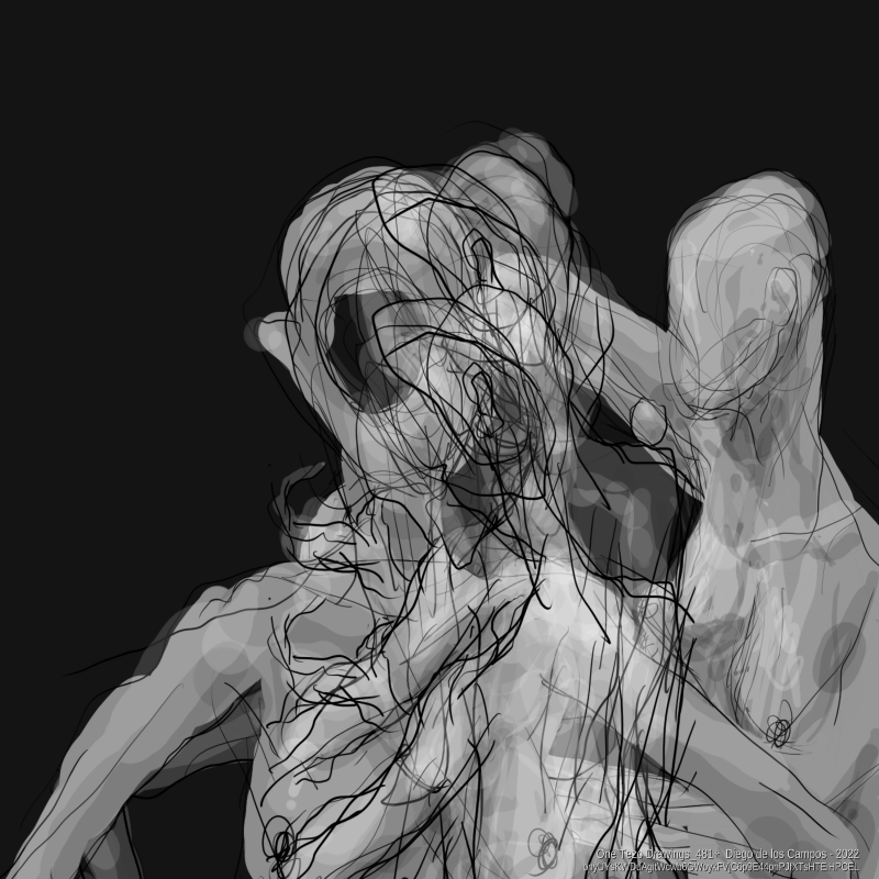 One Tezo Drawings_481+ #6 static token preview