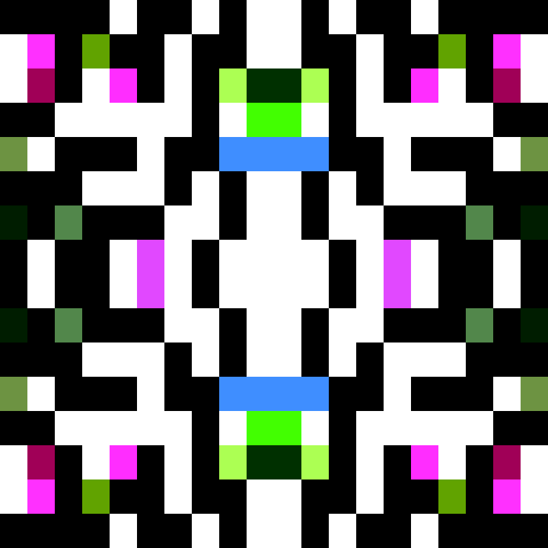 QR Glyphs Hunters #2 static token preview