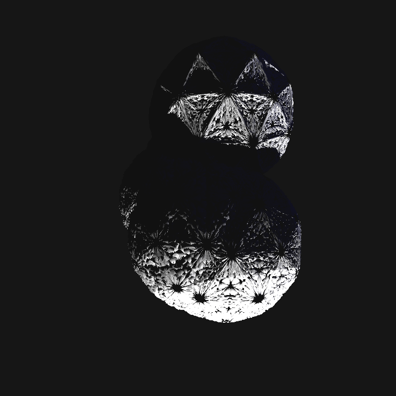 Digital Gothic: Glitching Blobs #24 static token preview