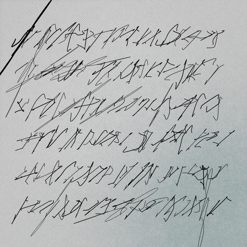asemic #13 static token preview