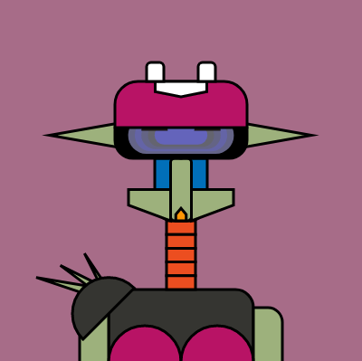 Ugly Robots #18 static token preview