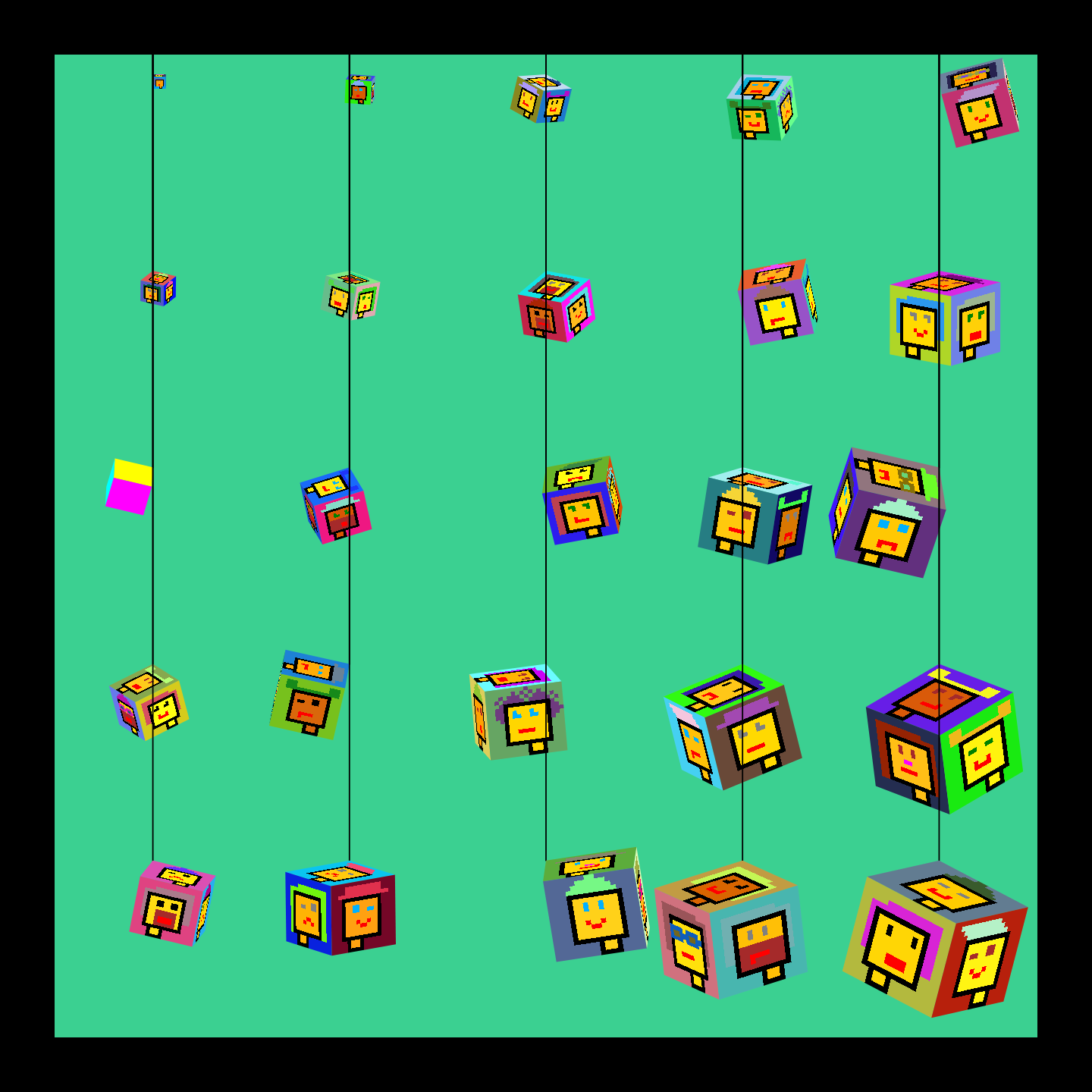 Blocks Chained, or Unchained, V2.0 #7 static token preview