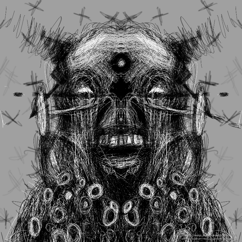 One Tezo Drawings_614+ #3 static token preview