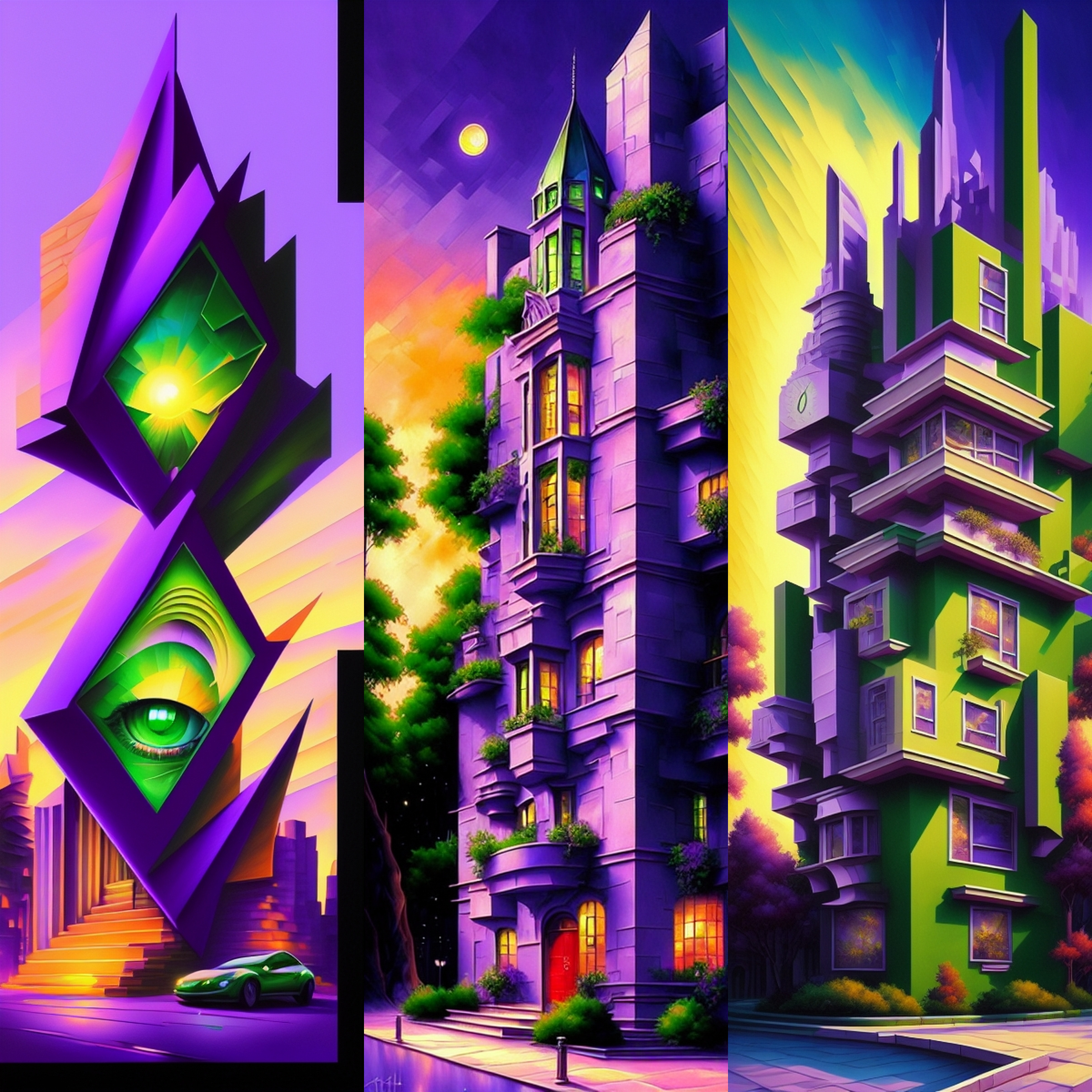 Purple City #2 static token preview