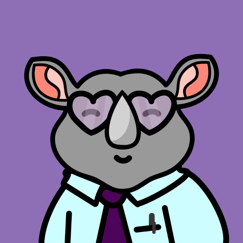 Cool Rhinoo #6 static token preview