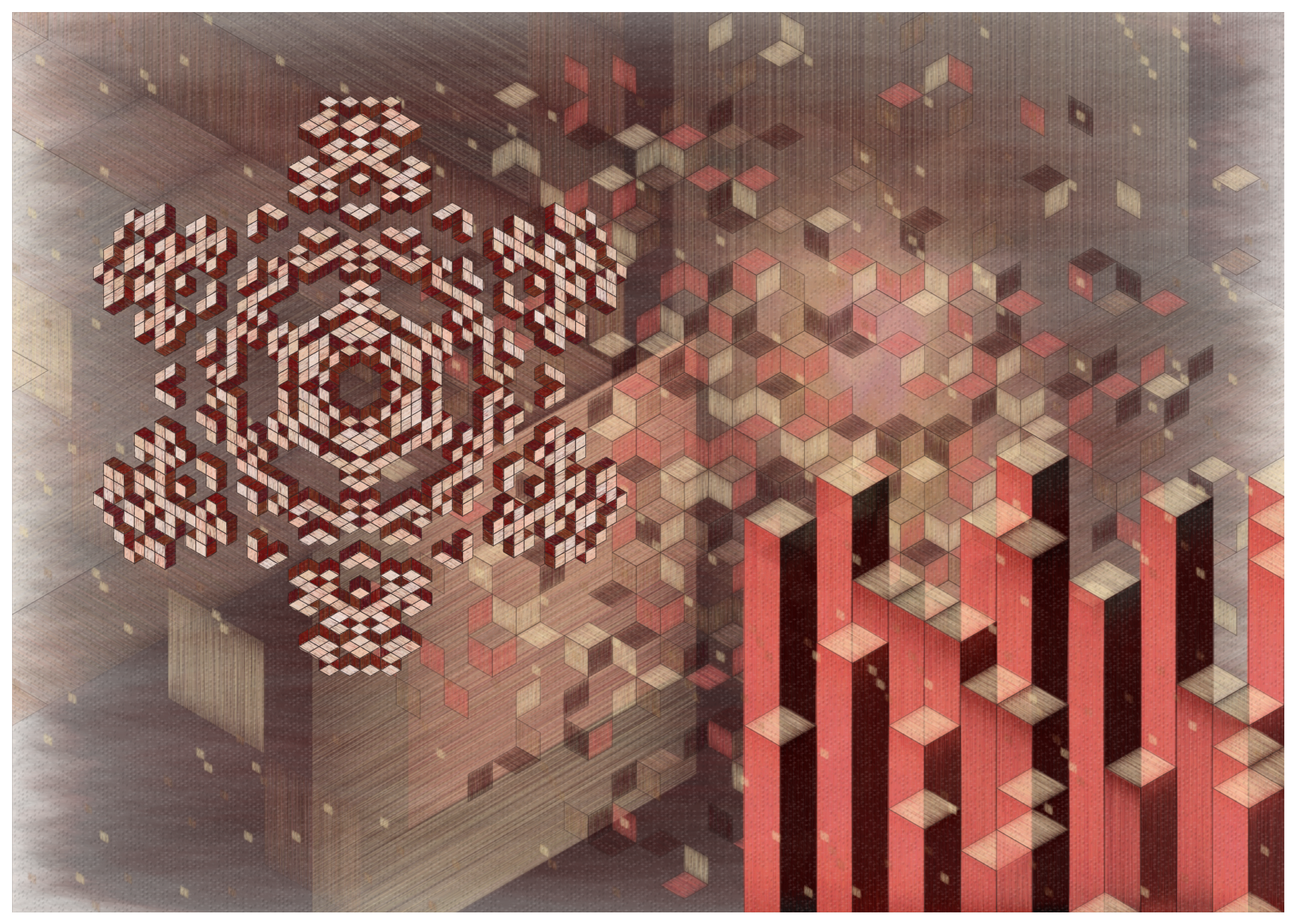 View From Our Window Depicted In Rhombuses #19 static token preview