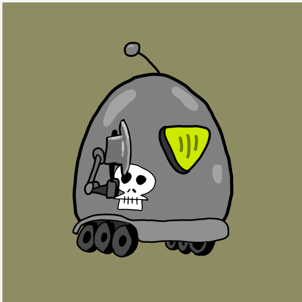 Evil Robots #29 static token preview