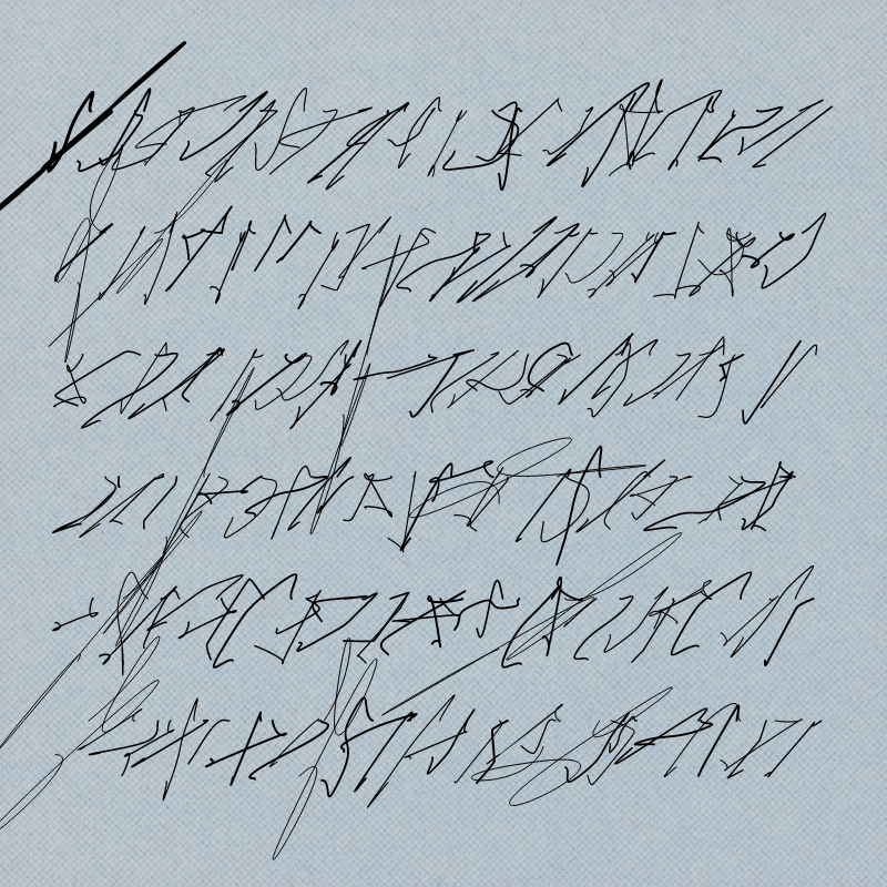 asemic #8 static token preview