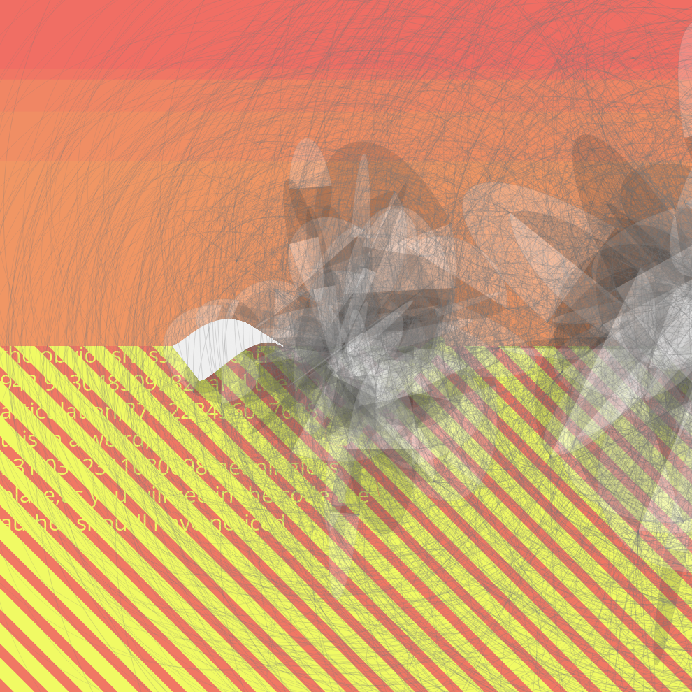 Generative composition: object in space #7 static token preview