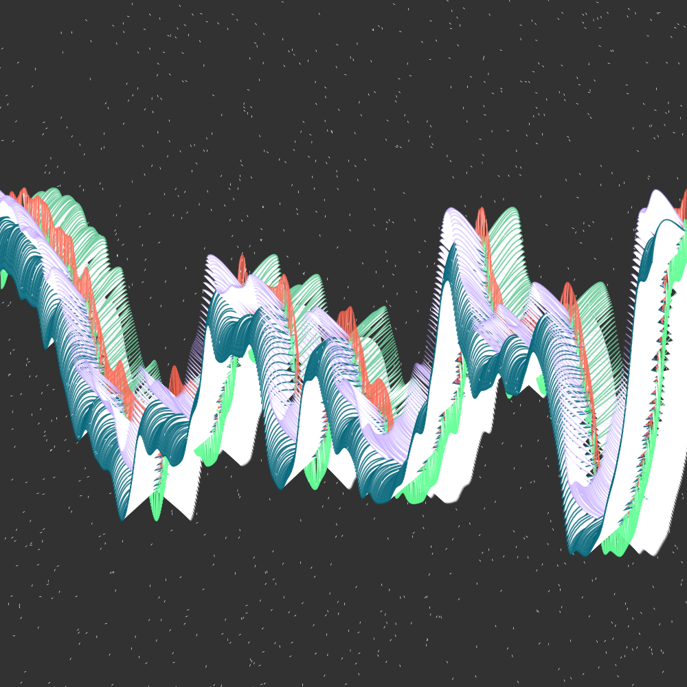 Space Mountains #1 static token preview
