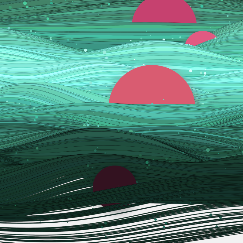 The Ocean Waves #21 static token preview