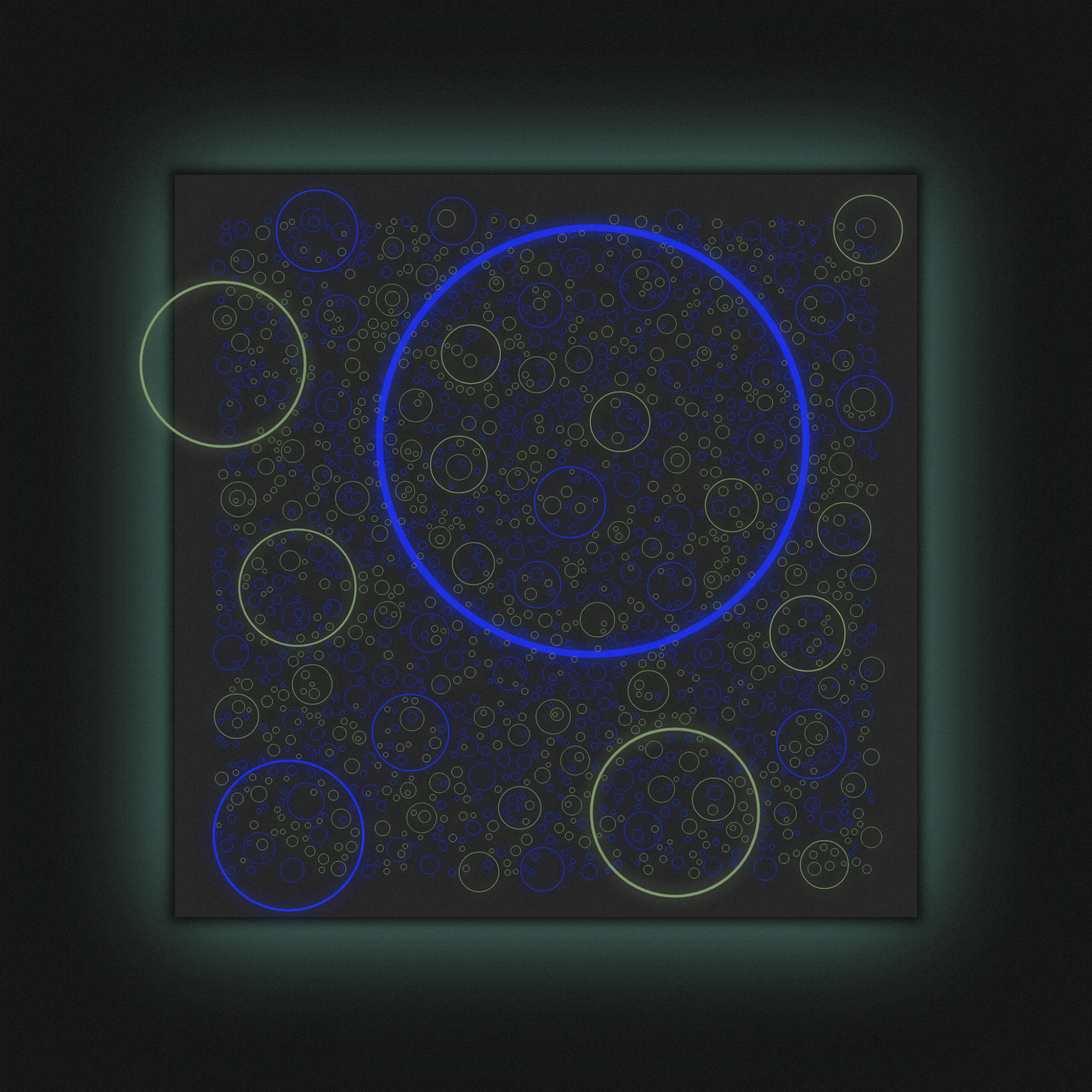 Nevercolliding Circles #24 static token preview