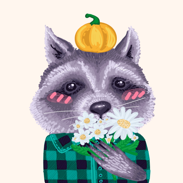 Cool Raccoon Collection #30 static token preview