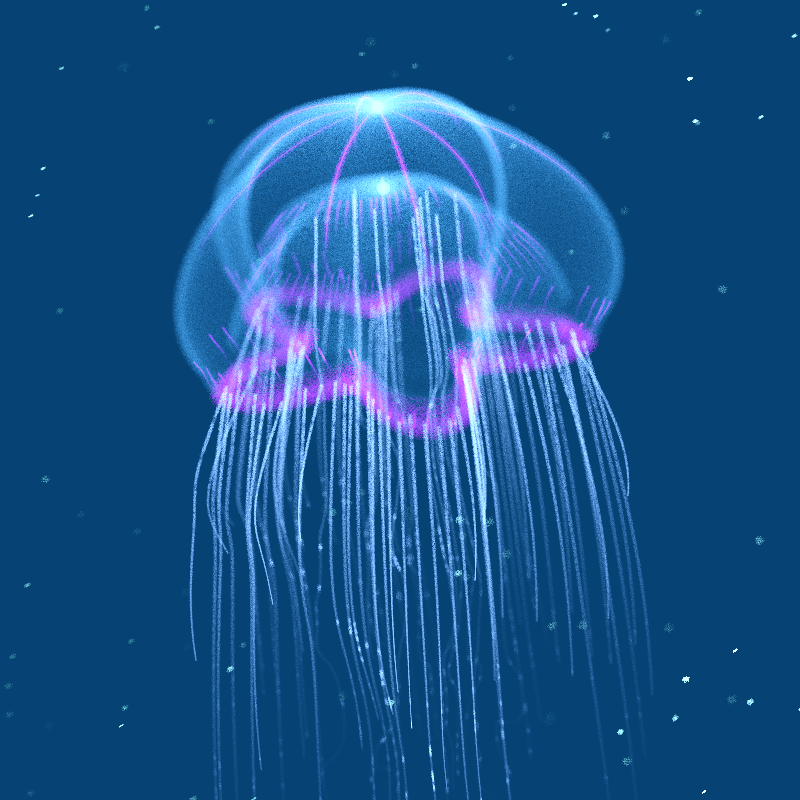 Creatures of the Deep #1 - The Jellyfish #23 static token preview