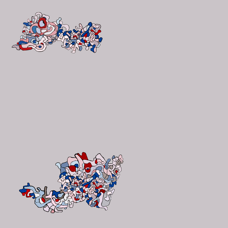 Swim in Dubuffet Thought #24 static token preview