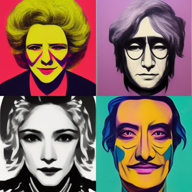 Worldy Warhol #6 static token preview