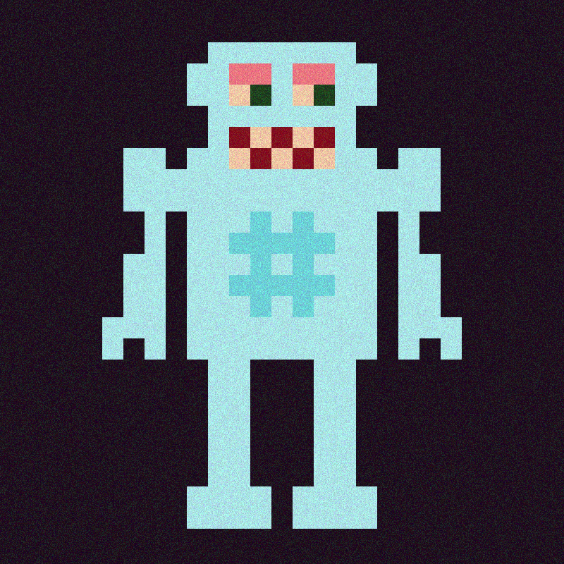 Pixelbots #23 static token preview