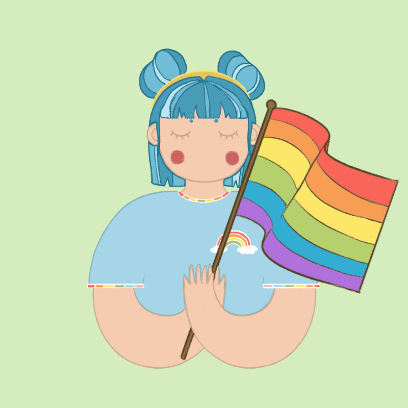 🏳️‍🌈Tezos Pride 2022🏳️‍🌈 #6 static token preview