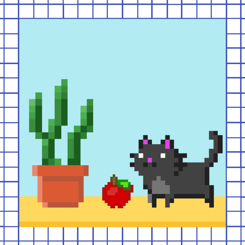Pixel Still Life #19 static token preview