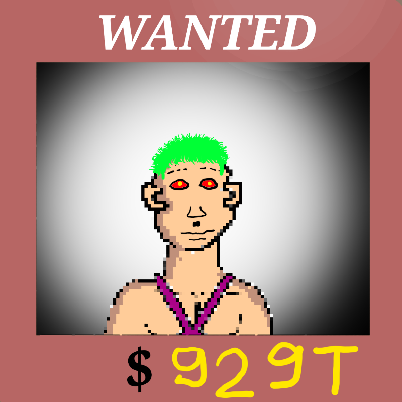 wANTED PUNK #6 static token preview
