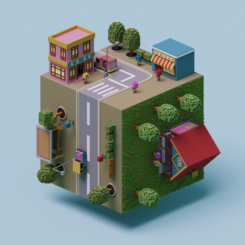 Isometreecity #22 static token preview