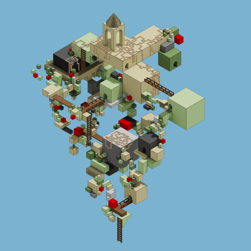 Cube City #16 static token preview