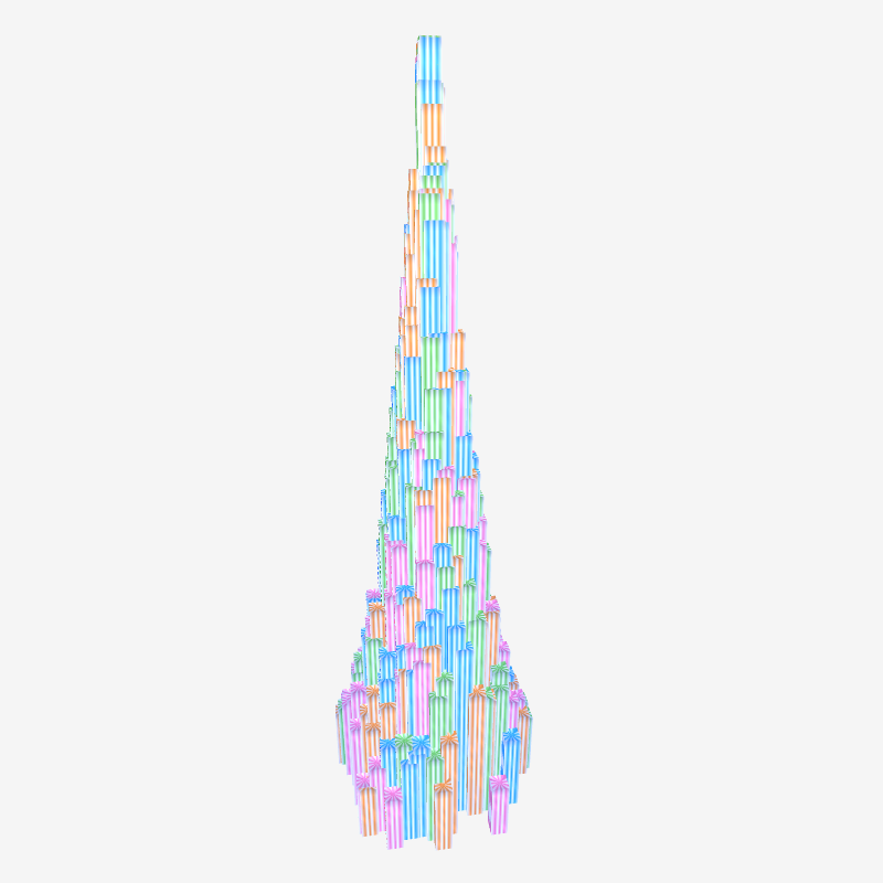 Stripe Skyscraper #19 static token preview