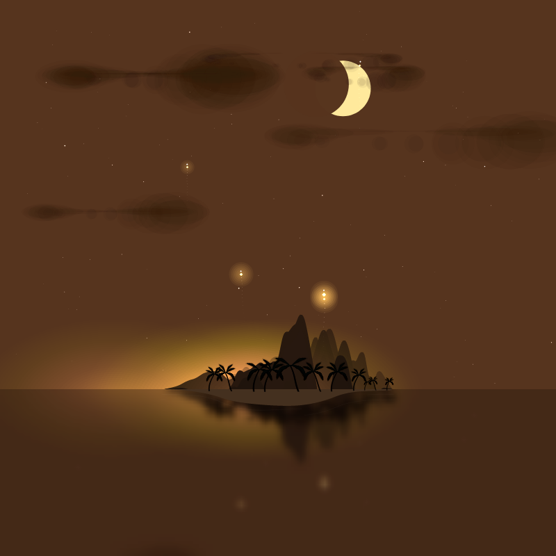 Fireworks Island #10 static token preview