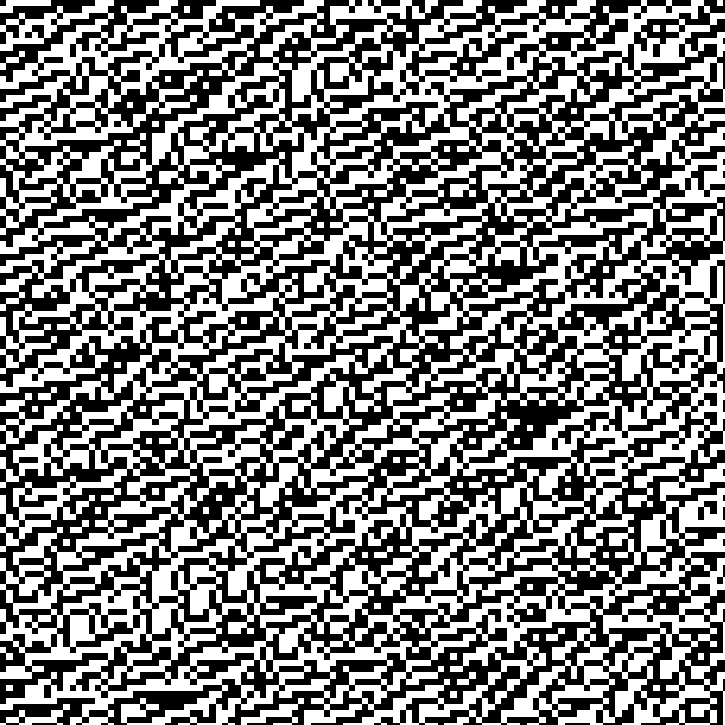 Colored Elementary Cellular Automaton #123 static token preview