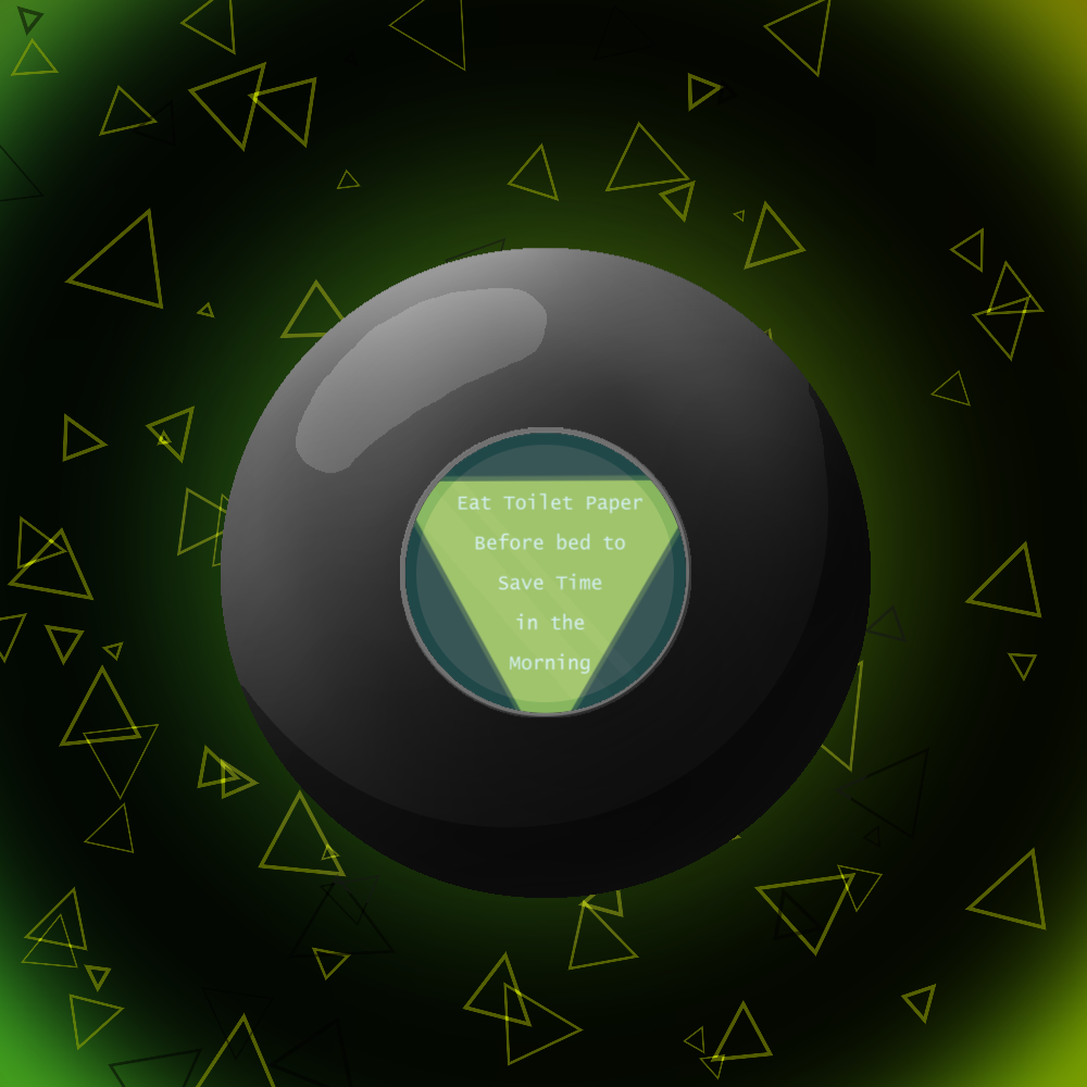 Malevolent 8 Ball #24 static token preview