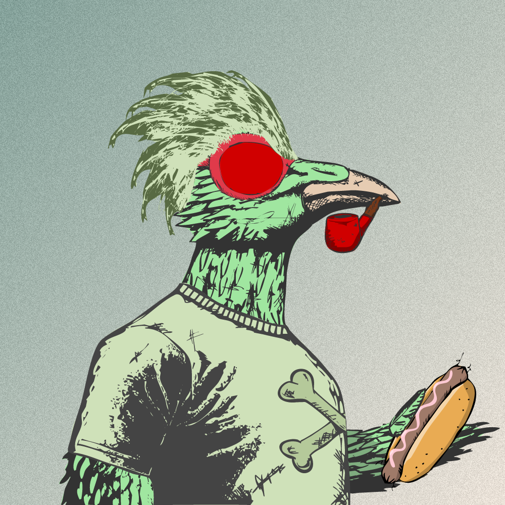 Bad Bird #13 static token preview