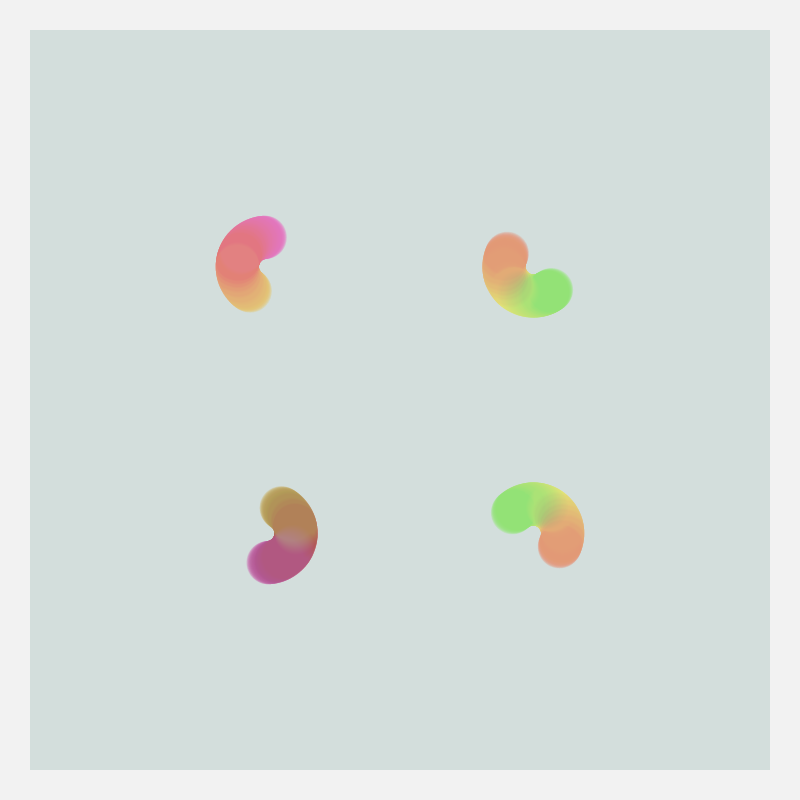 Bean Squiggles #24 static token preview