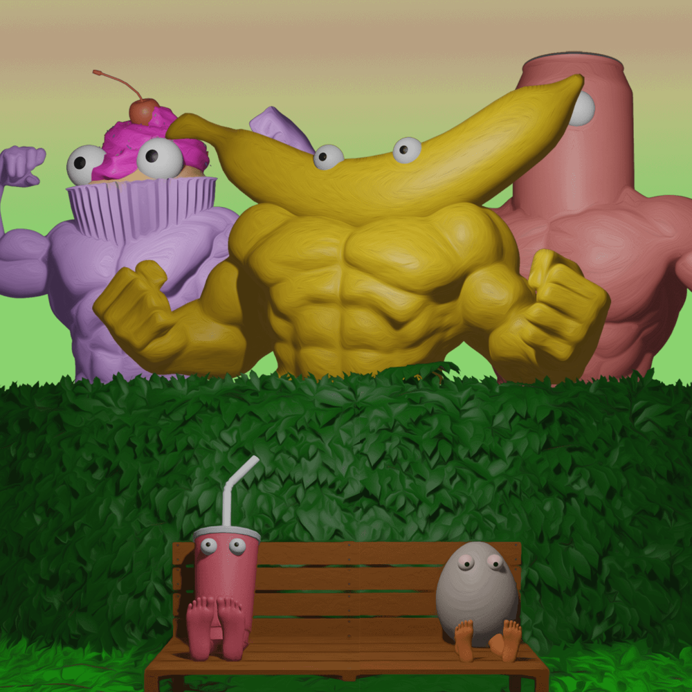 Buff Bois #21 static token preview