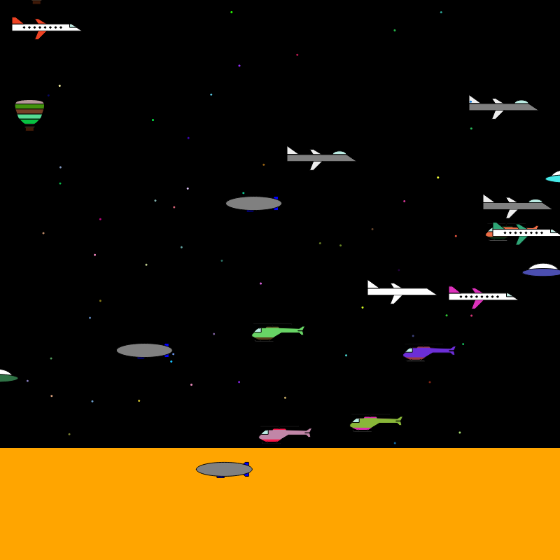 Busy Skies #6 static token preview