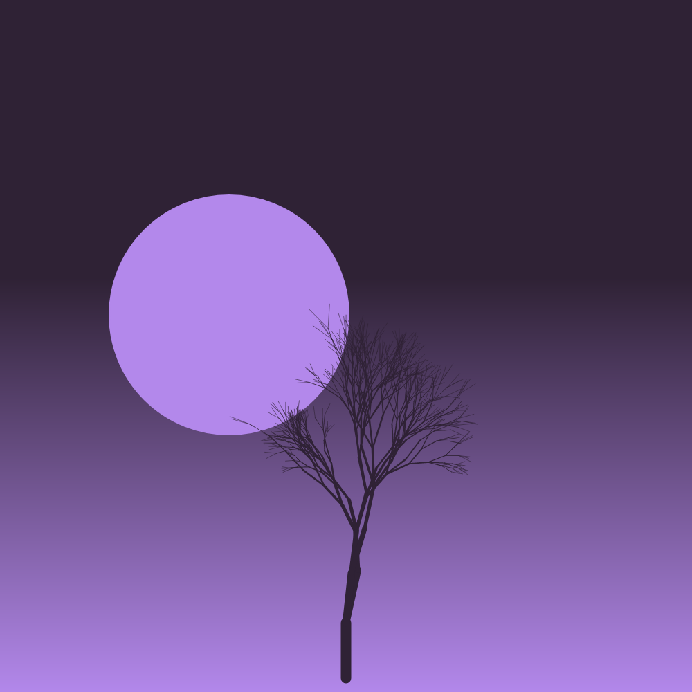 Sakura at night #2 static token preview