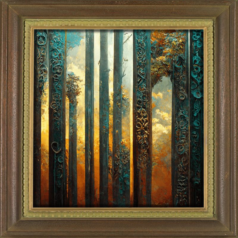 Iron Forest #18 static token preview
