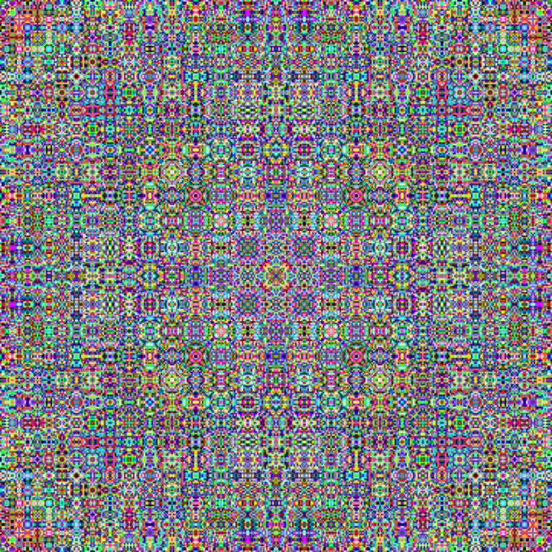 Kaleidoscopic Nexus #4 static token preview