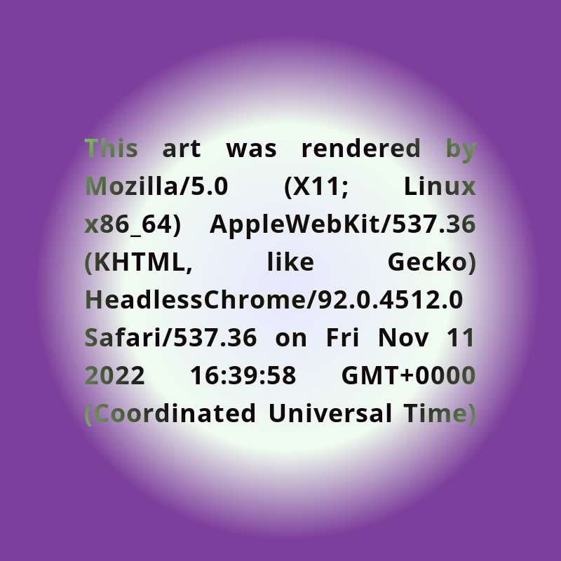 BROWSER ART #6 static token preview