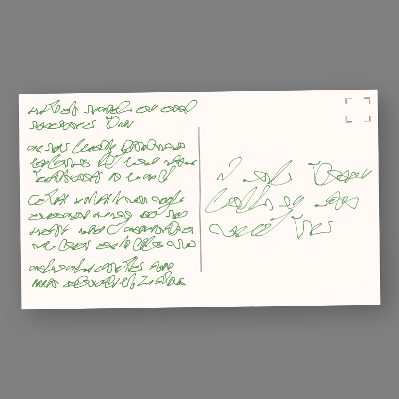 Unmailed Postcards #11 static token preview