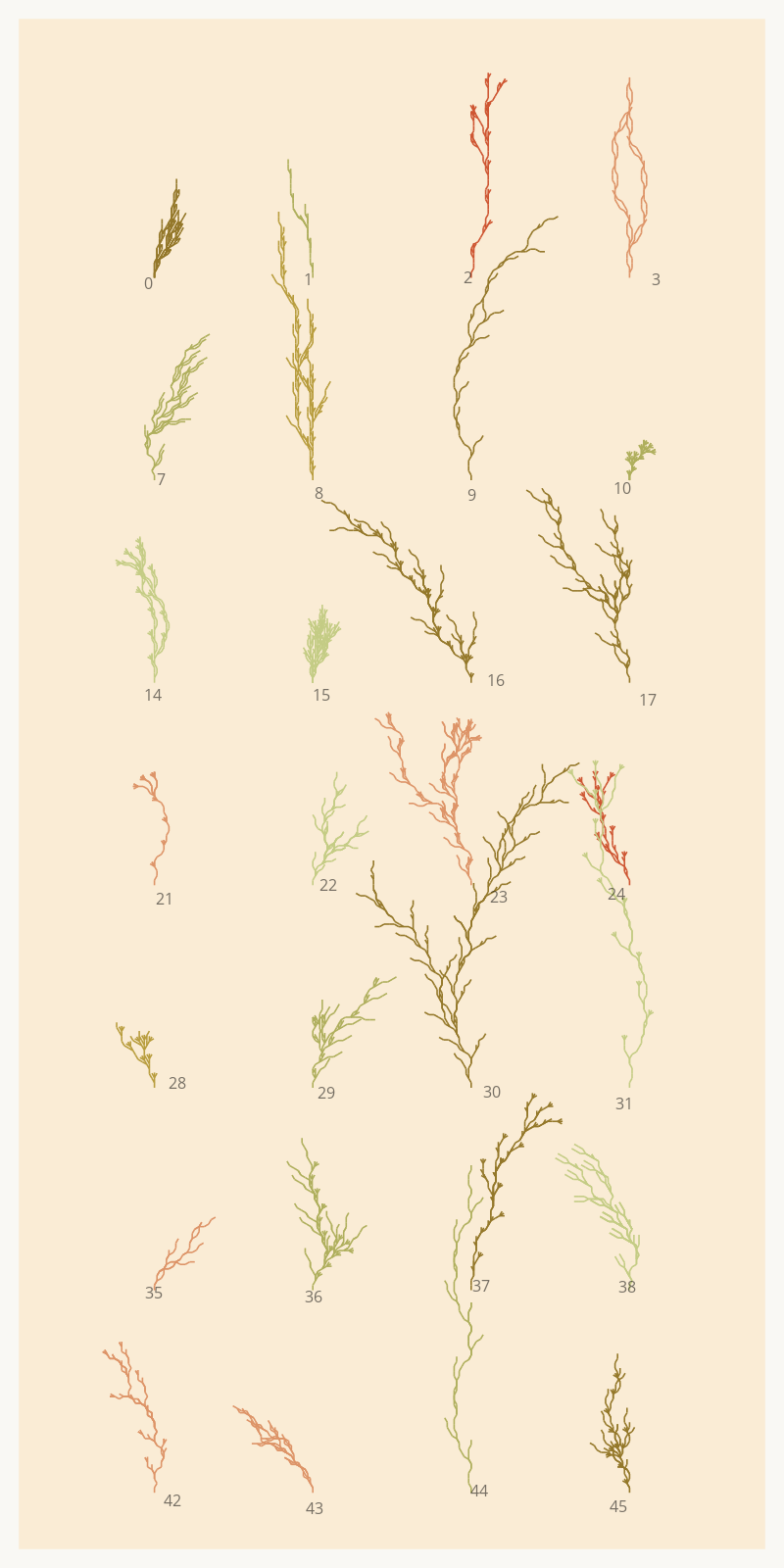 Seaweed Study #14 static token preview