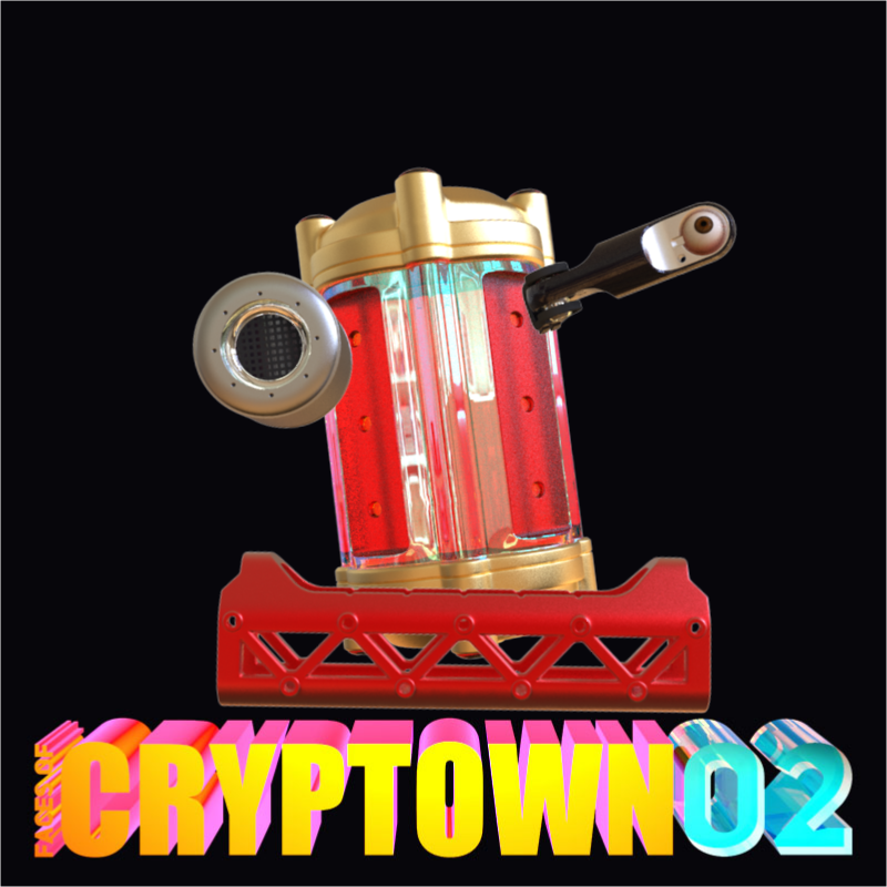 FacesOfCryptown vol.02 #17 static token preview