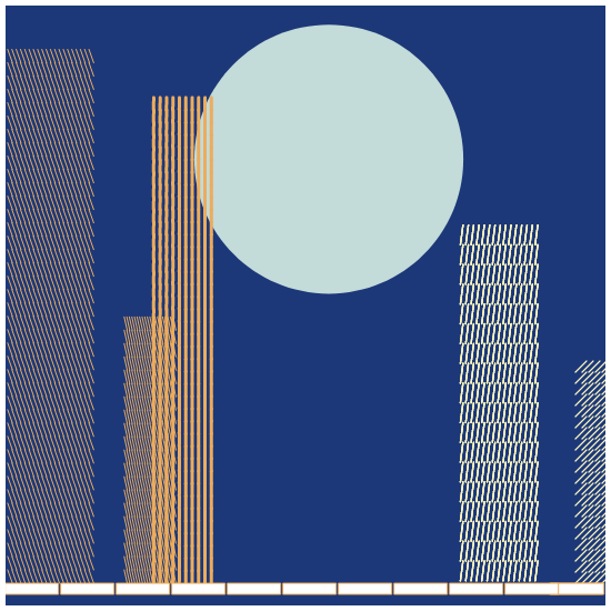 The city of abstractions #12 static token preview