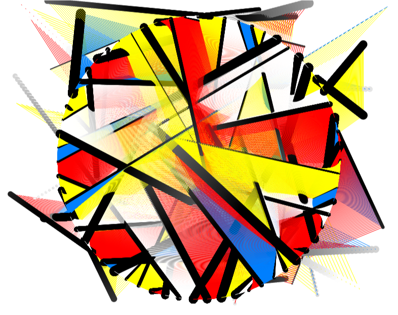De Stijl Interpolated #5 static token preview