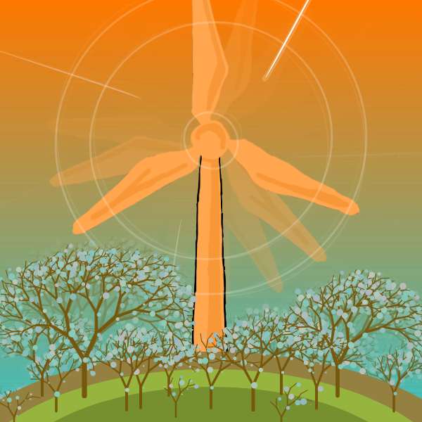 Tree Desiring Calm but Wind Restless #5 static token preview