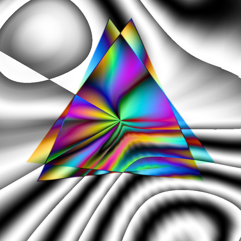 Colorful Triangles #9 static token preview